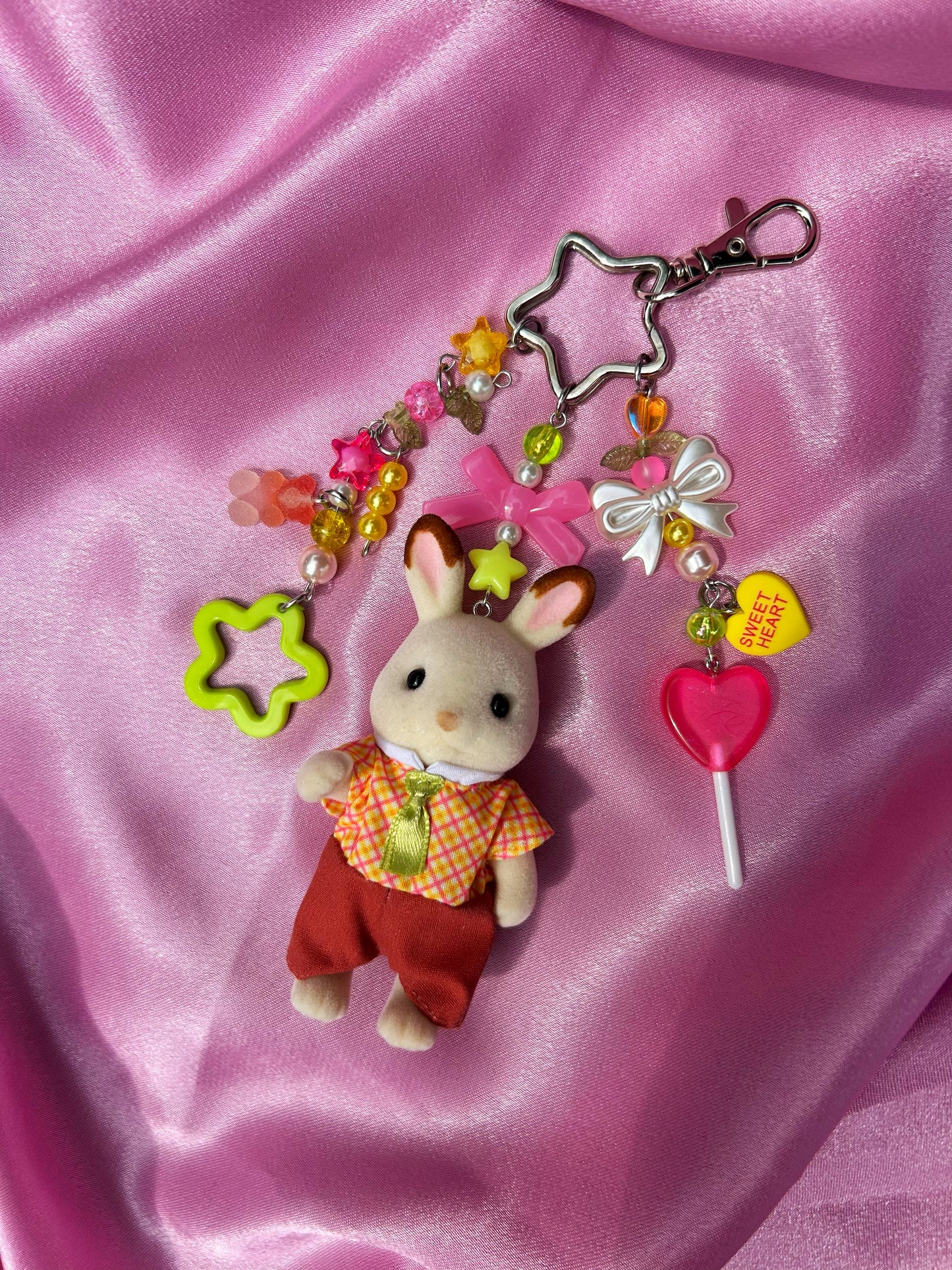 SYLVANIAN FAMILIES CHOCOLATE BUNNY 2 KEYCHAIN