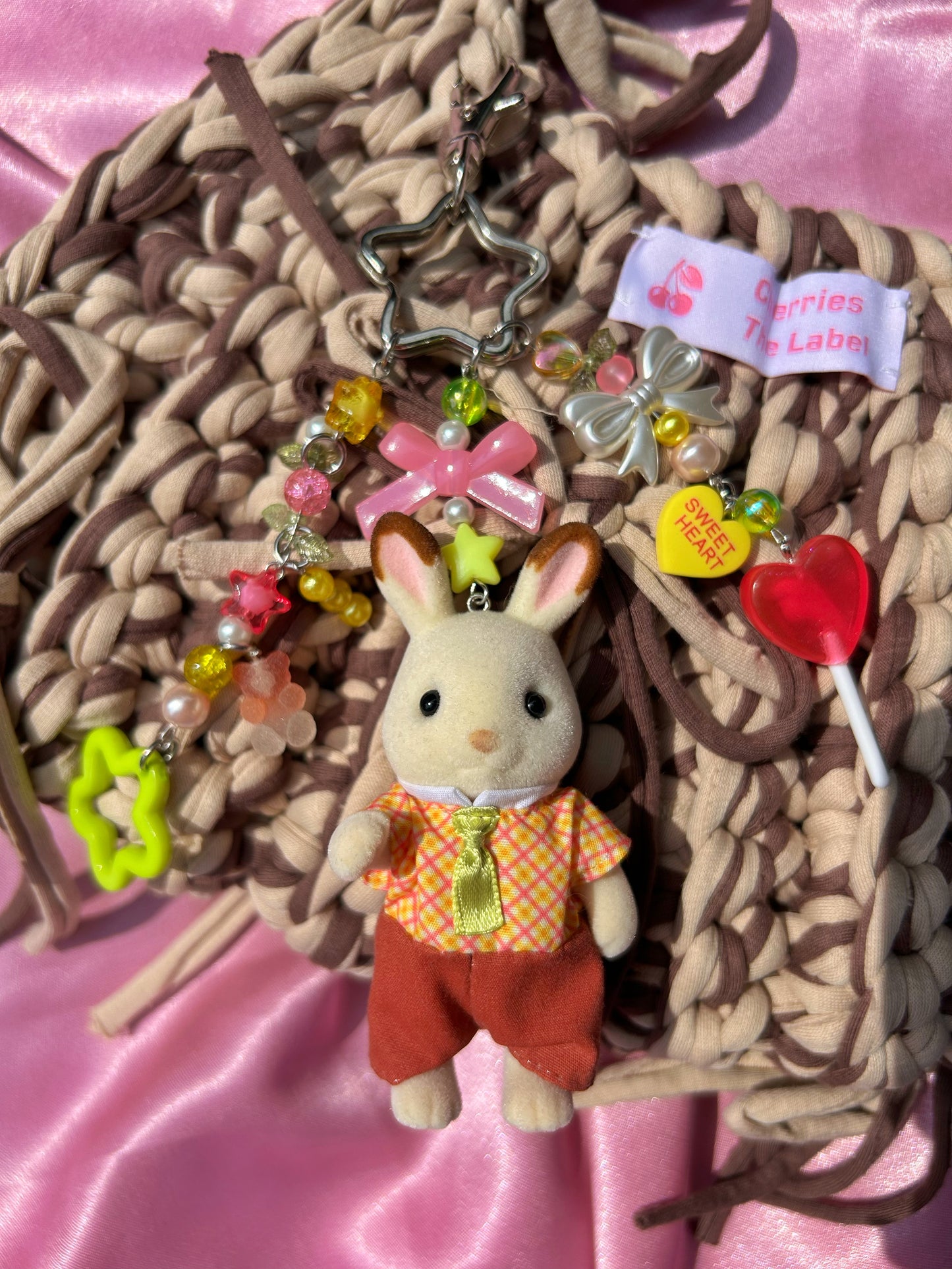SYLVANIAN FAMILIES CHOCOLATE BUNNY 2 KEYCHAIN