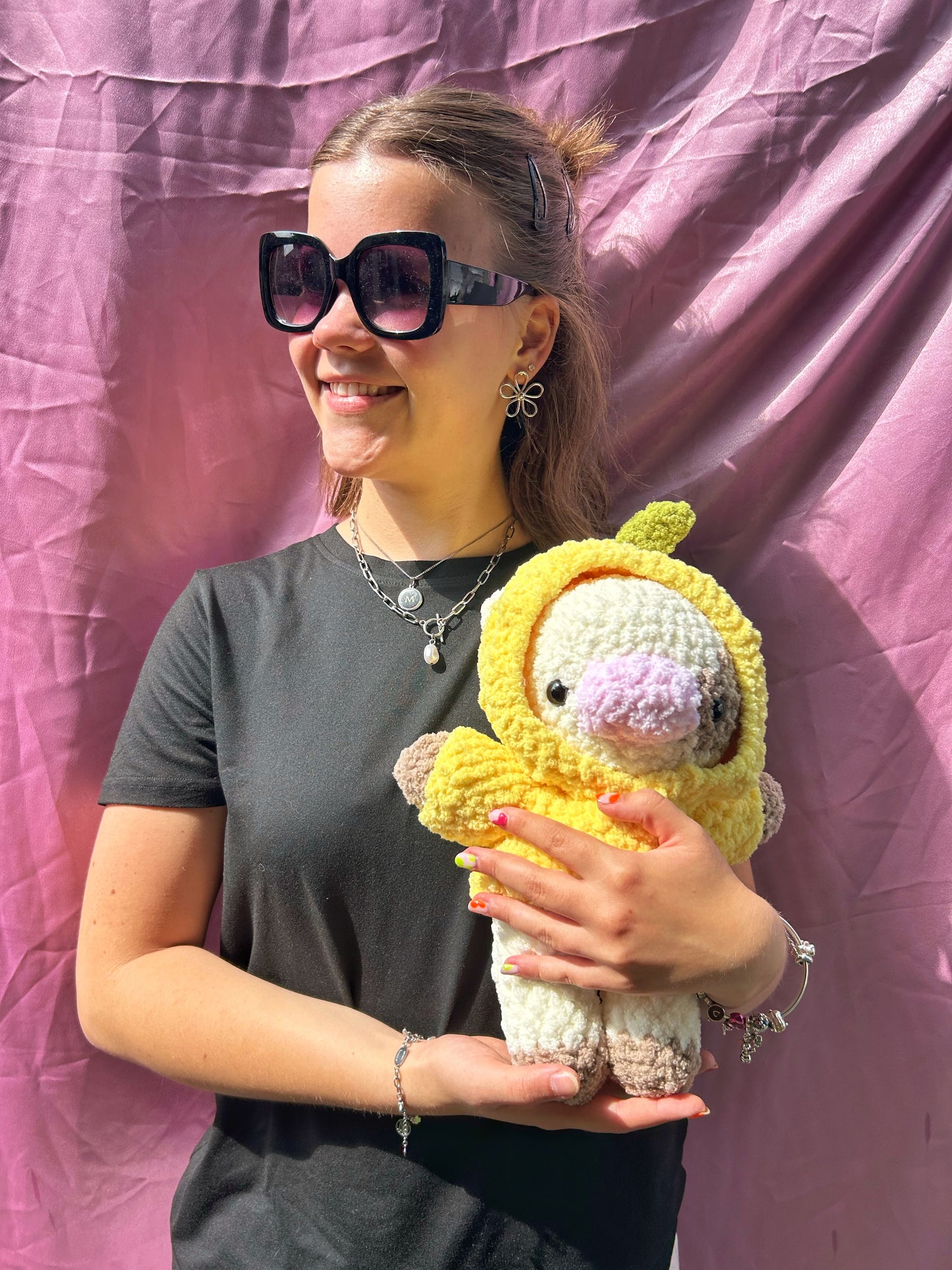 CROCHET LEMON COW PLUSHIE