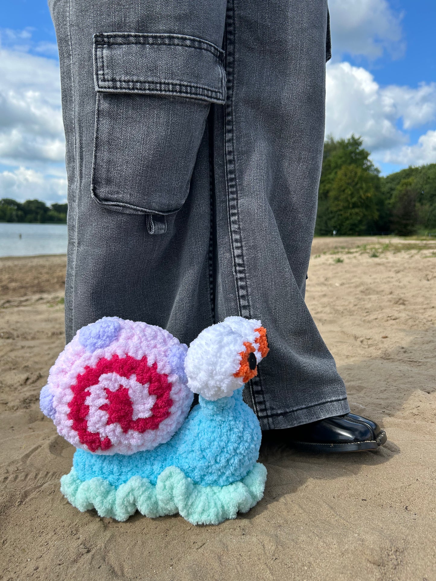CROCHET GARY SNAIL PLUSHIE
