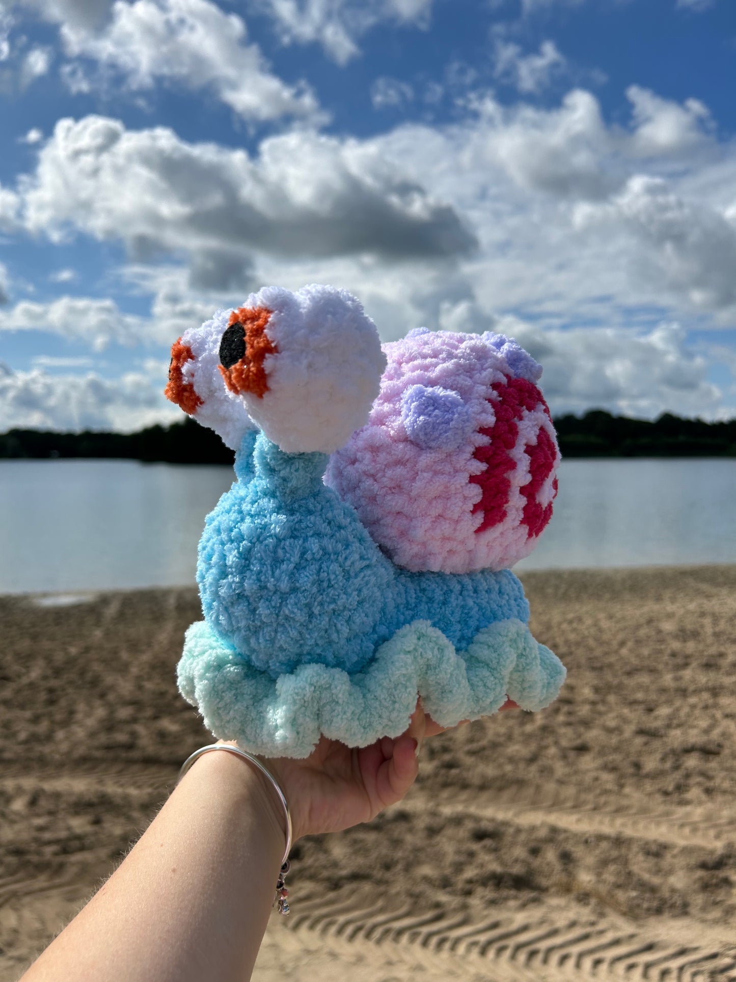 CROCHET GARY SNAIL PLUSHIE