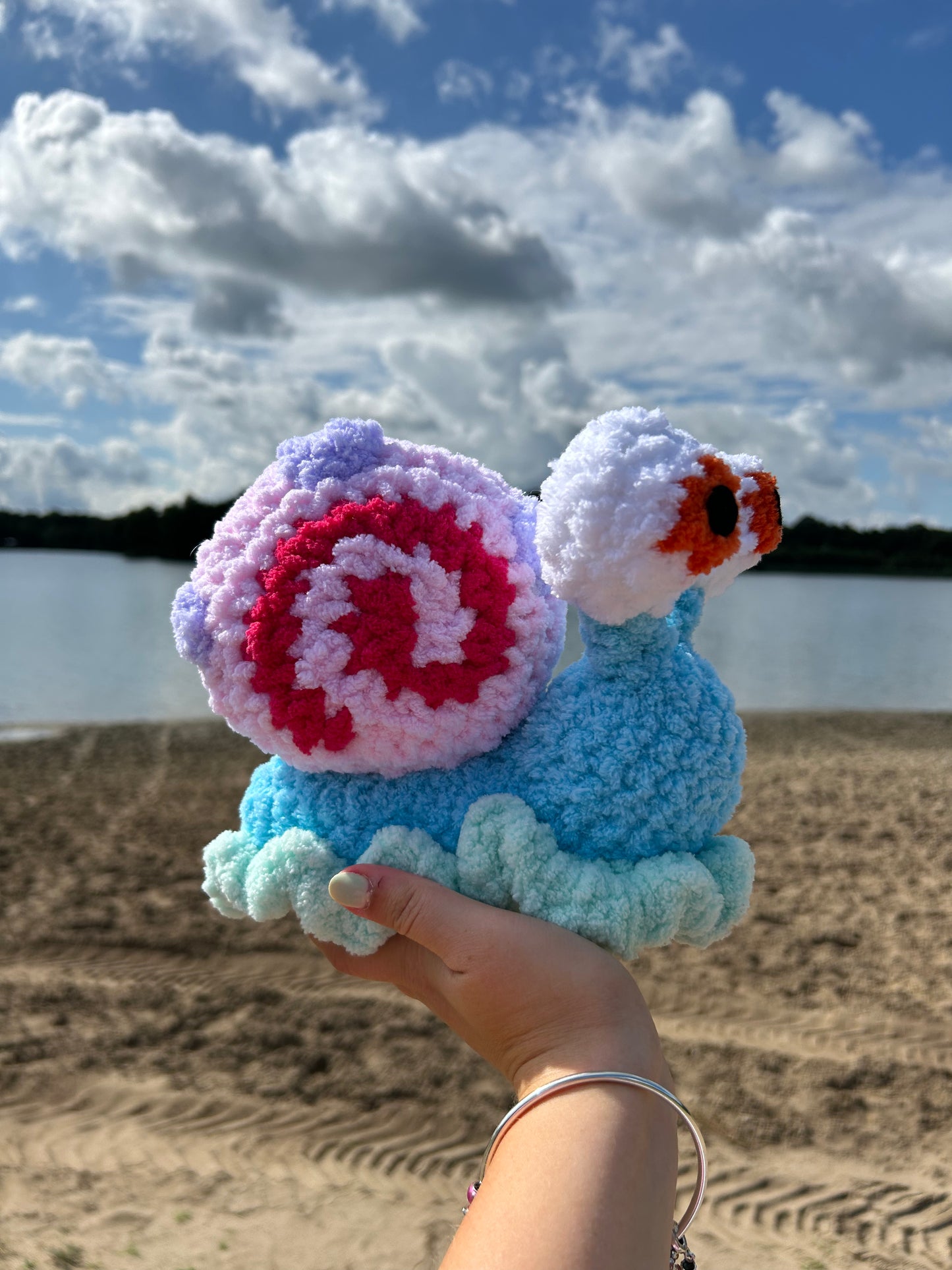 CROCHET GARY SNAIL PLUSHIE