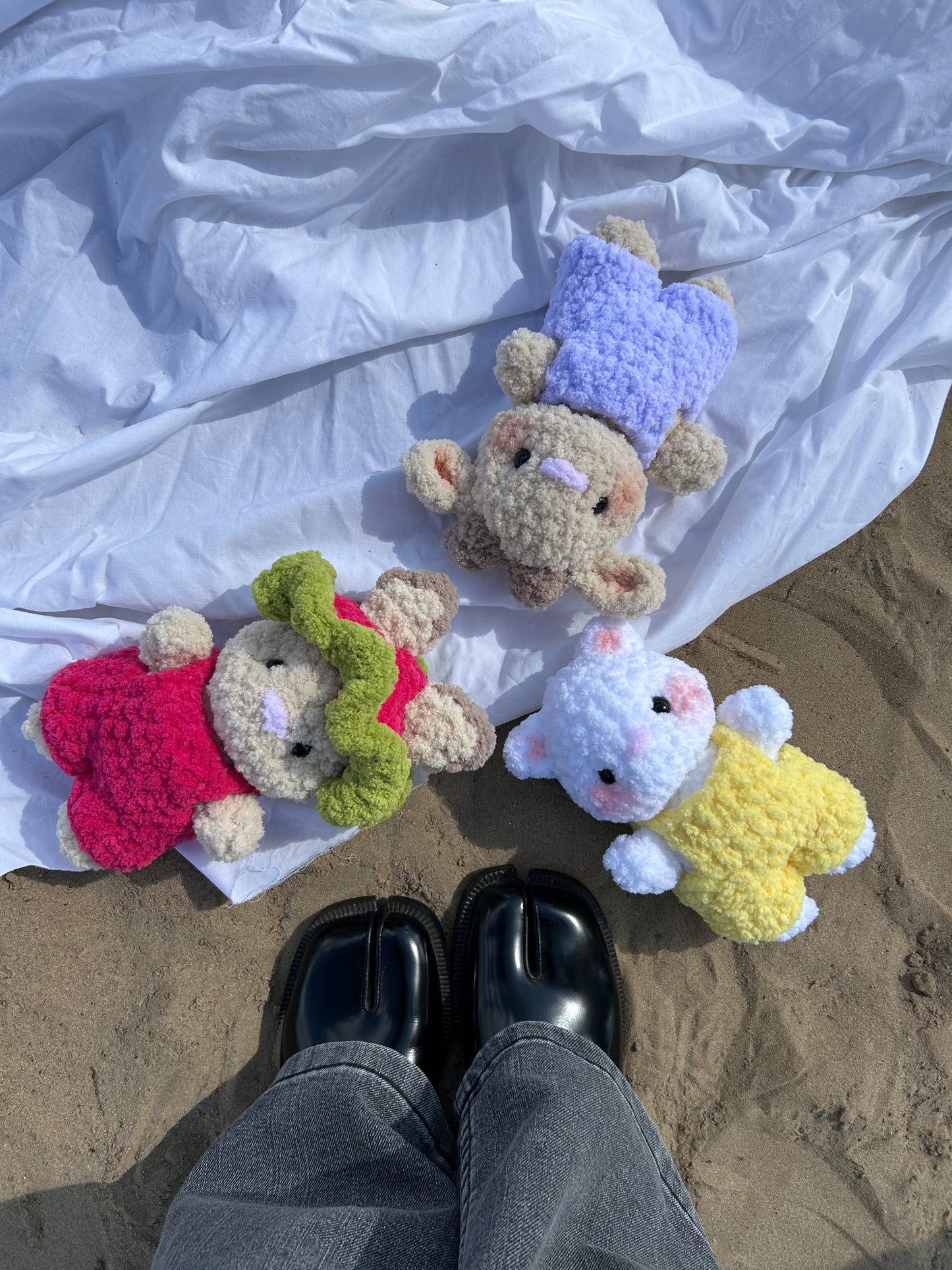 CROCHET SYLVANIAN FAMILIES GOAT PLUSHIE