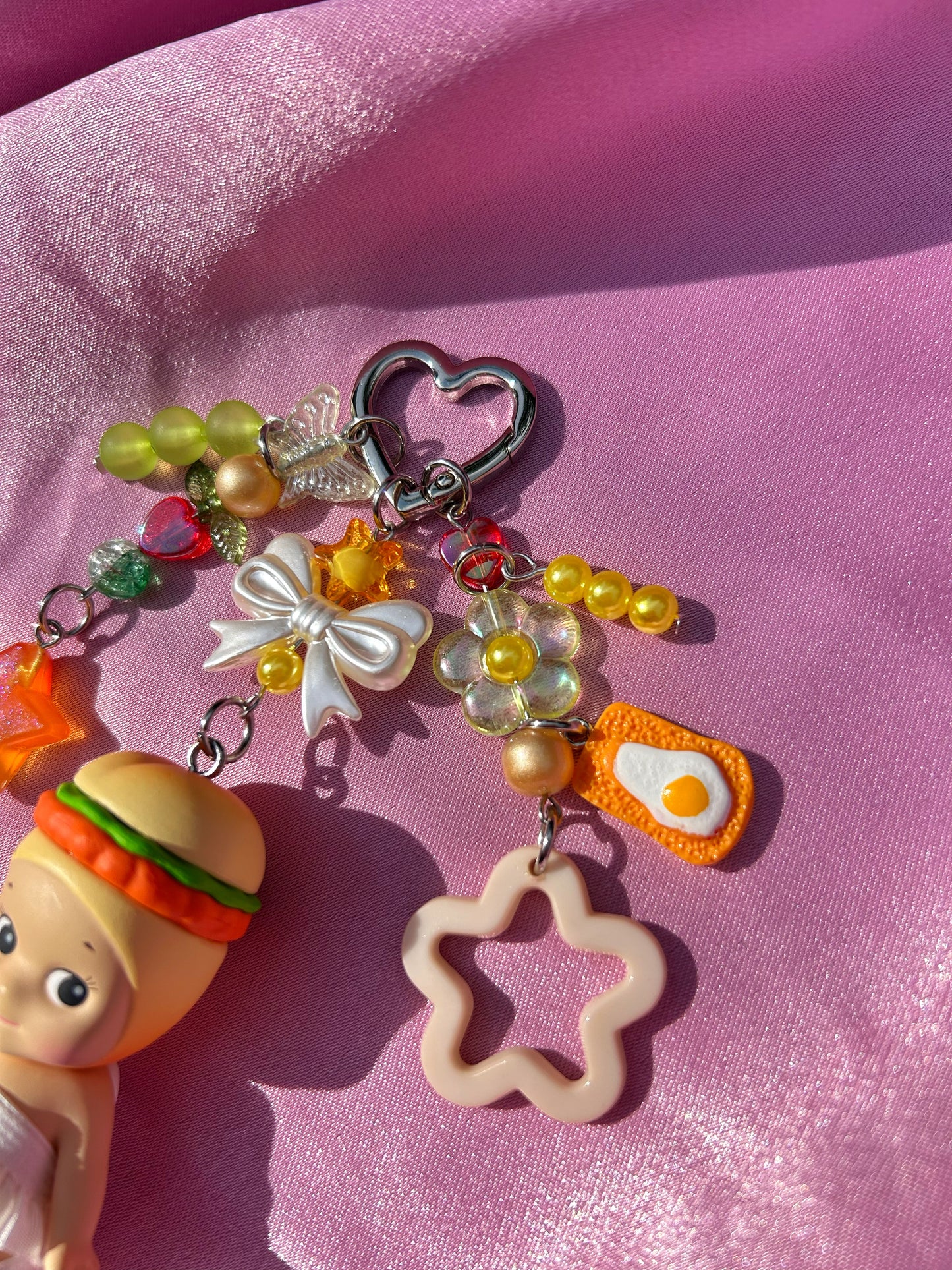 CHICKEN SANDWICH SONNY ANGEL KEYCHAIN