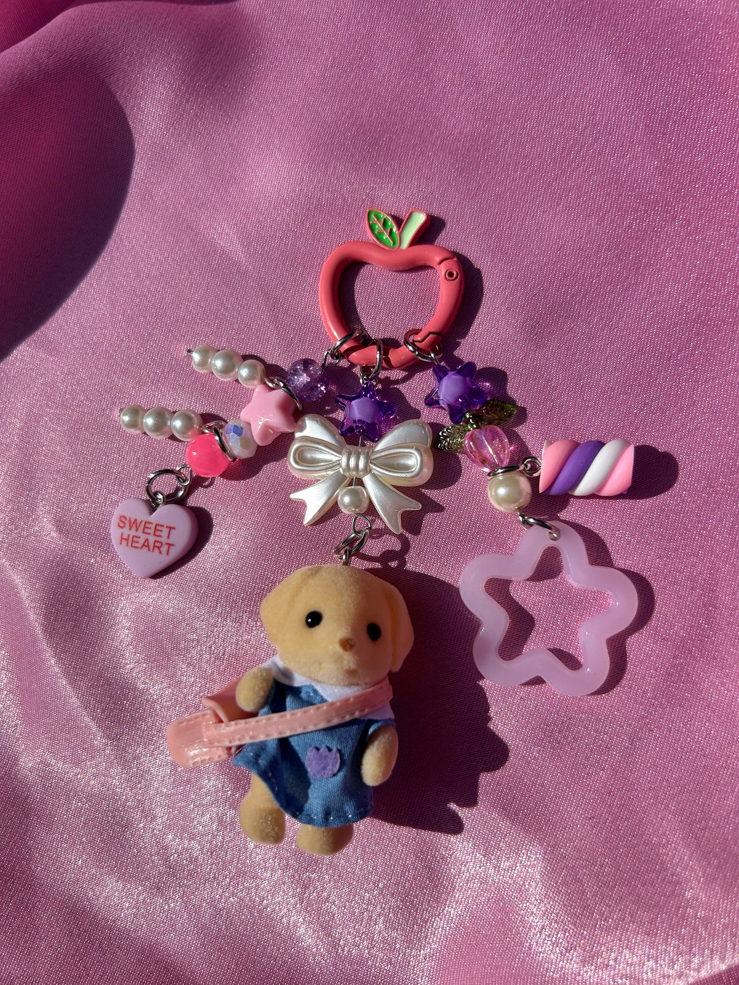 SCHOOL FRIENDS DOG SYLVANIAN FAMILIES KEYCHAIN