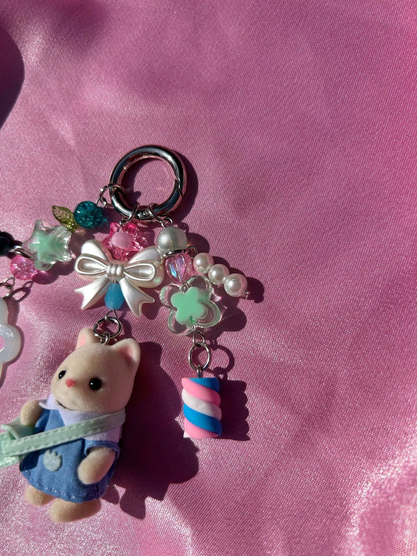SCHOOL FRIENDS CAT SYLVANIAN FAMILIES KEYCHAIN