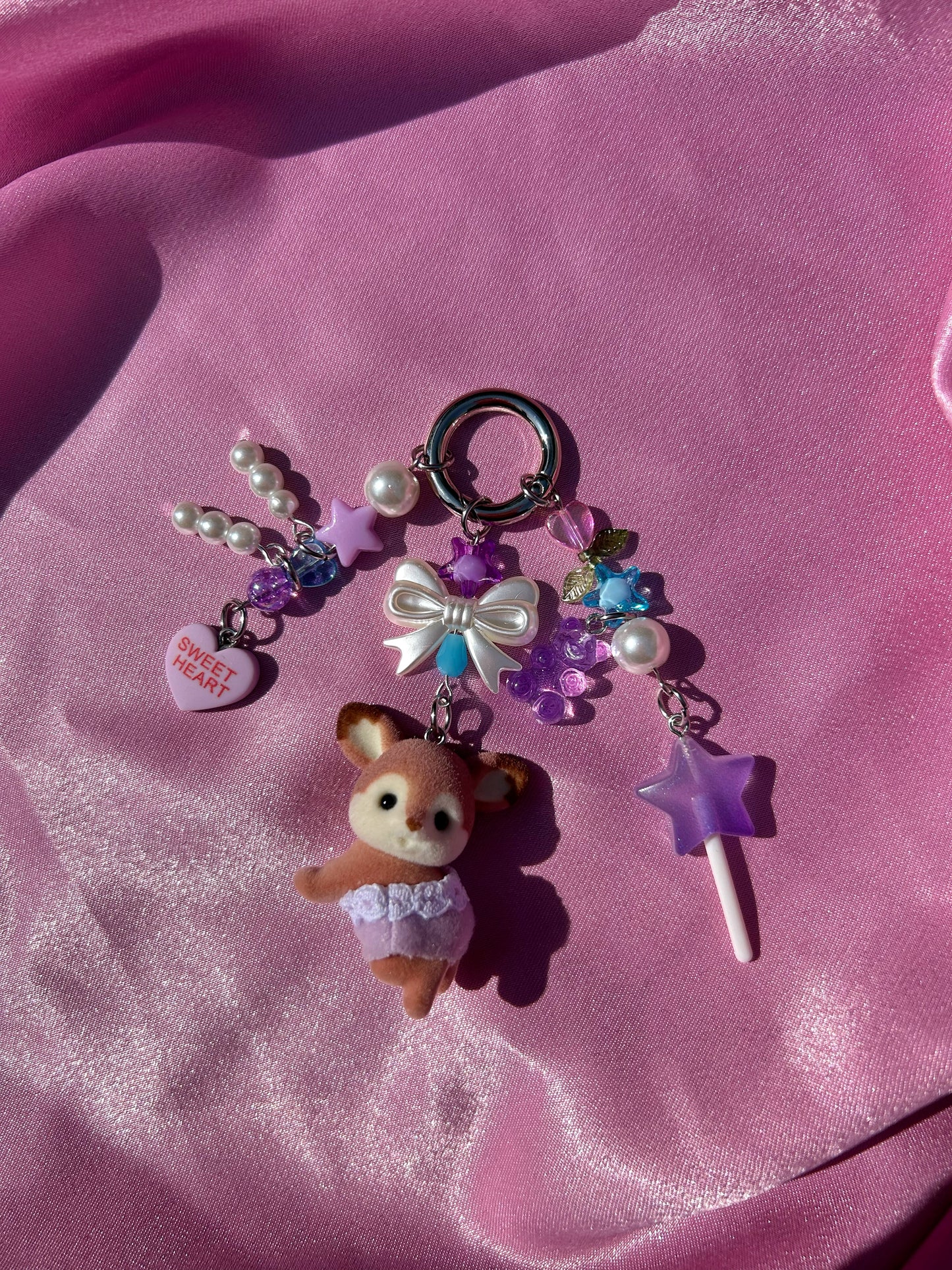 BABY DEER SYLVANIAN FAMILIES KEYCHAIN