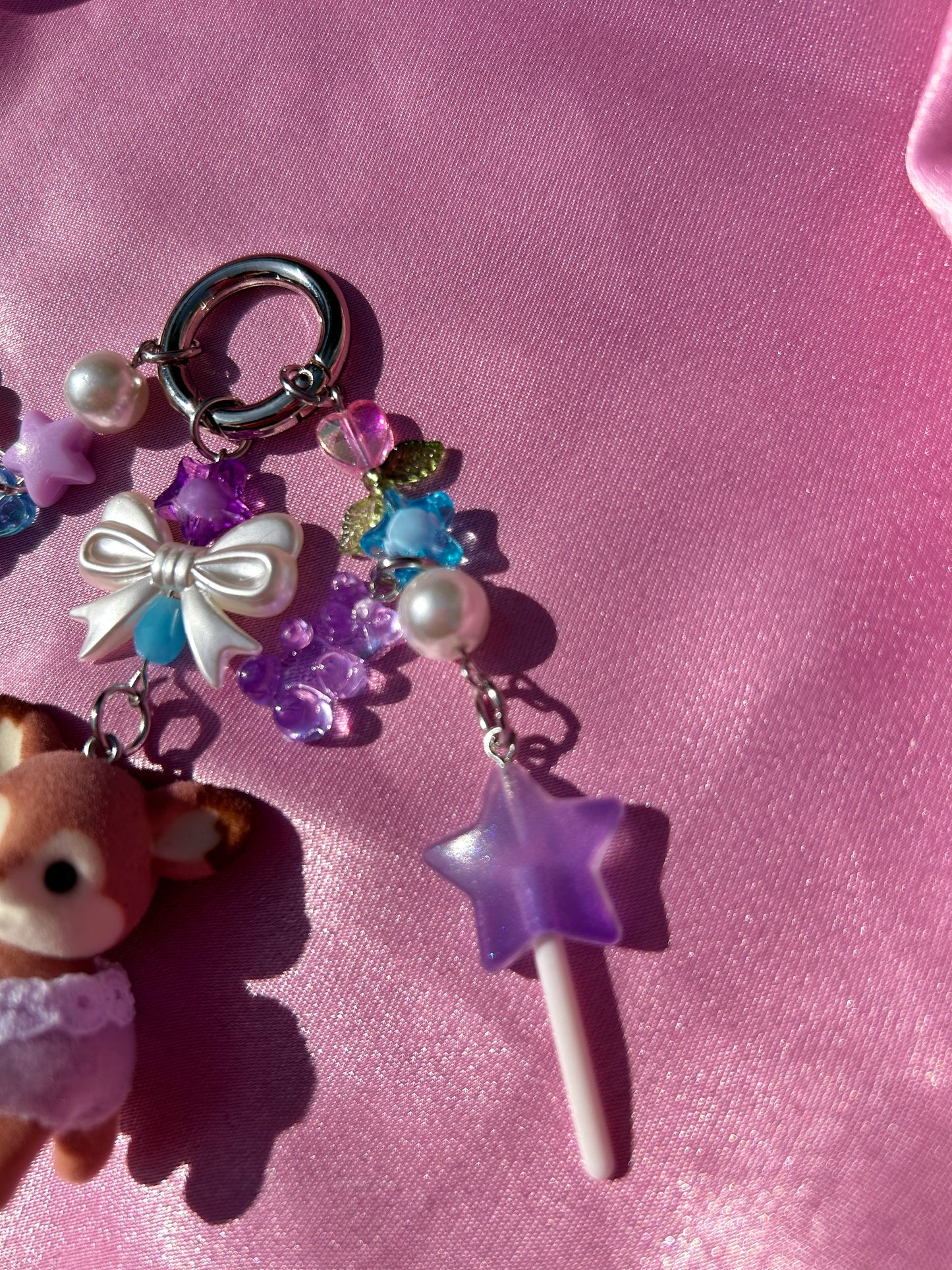 BABY DEER SYLVANIAN FAMILIES KEYCHAIN