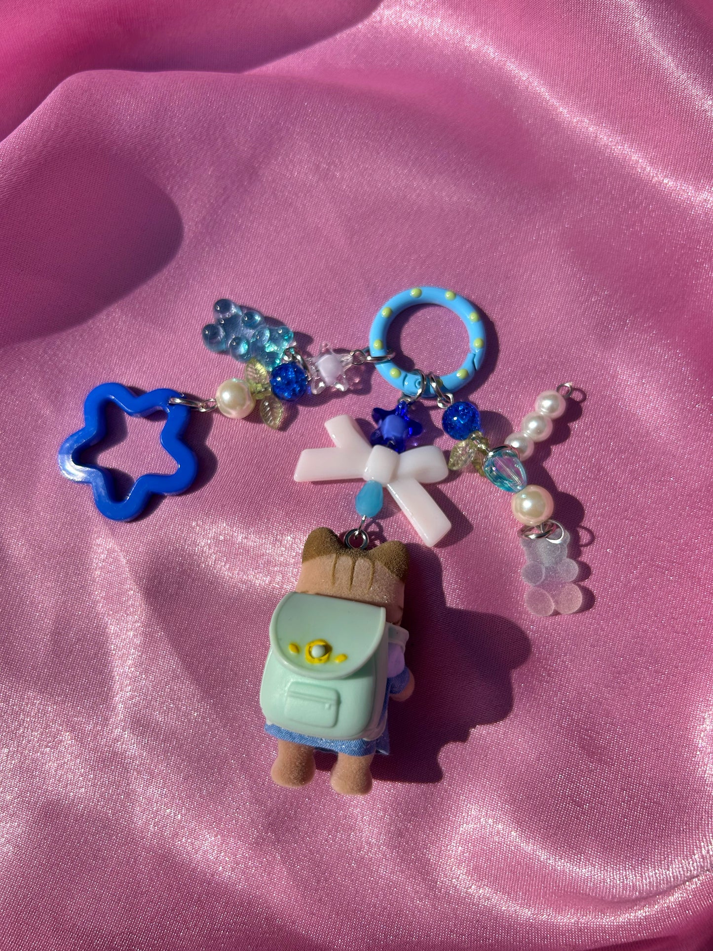 SCHOOL FRIENDS SQUIRREL SYLVANIAN FAMILIES KEYCHAIN