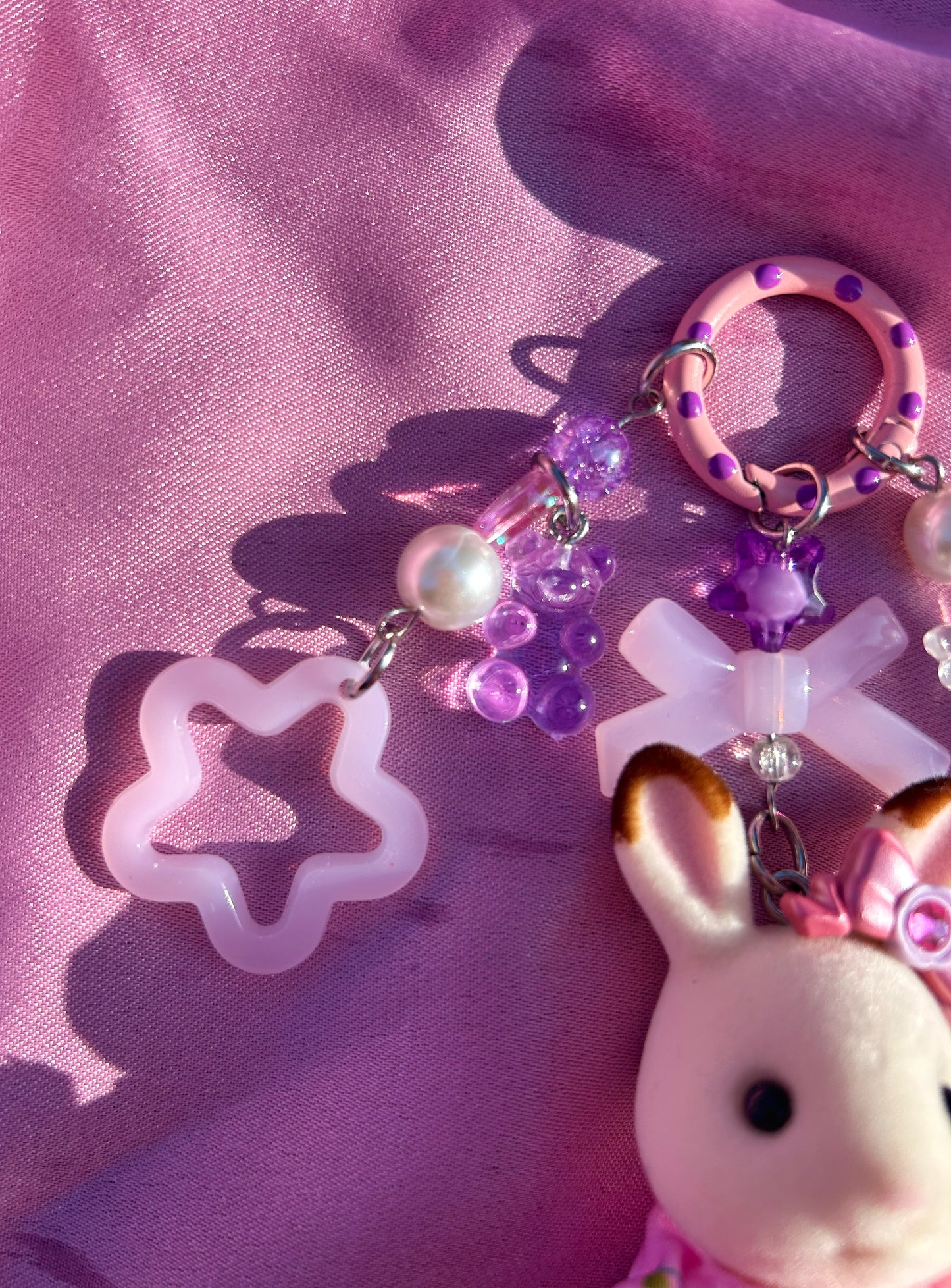 SYLVANIAN FAMILIES PRINCESS BUNNY LARGE KEYCHAIN
