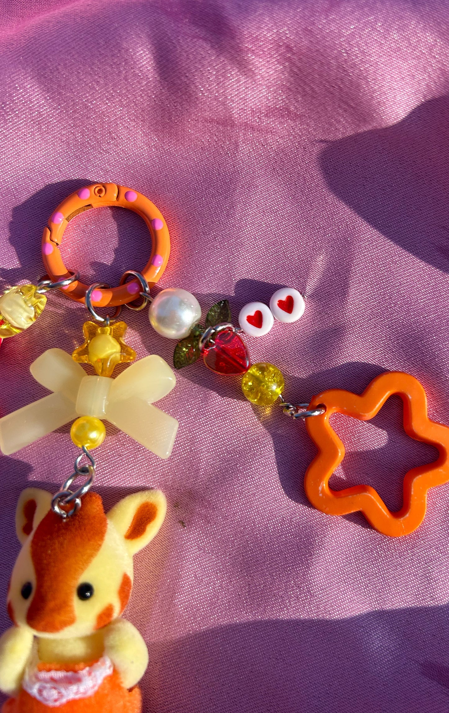 SYLVANIAN FAMILIES GIRAFFE KEYCHAIN