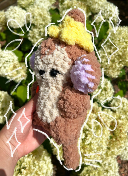 CROCHET BANANA MONKEY PLUSHIE