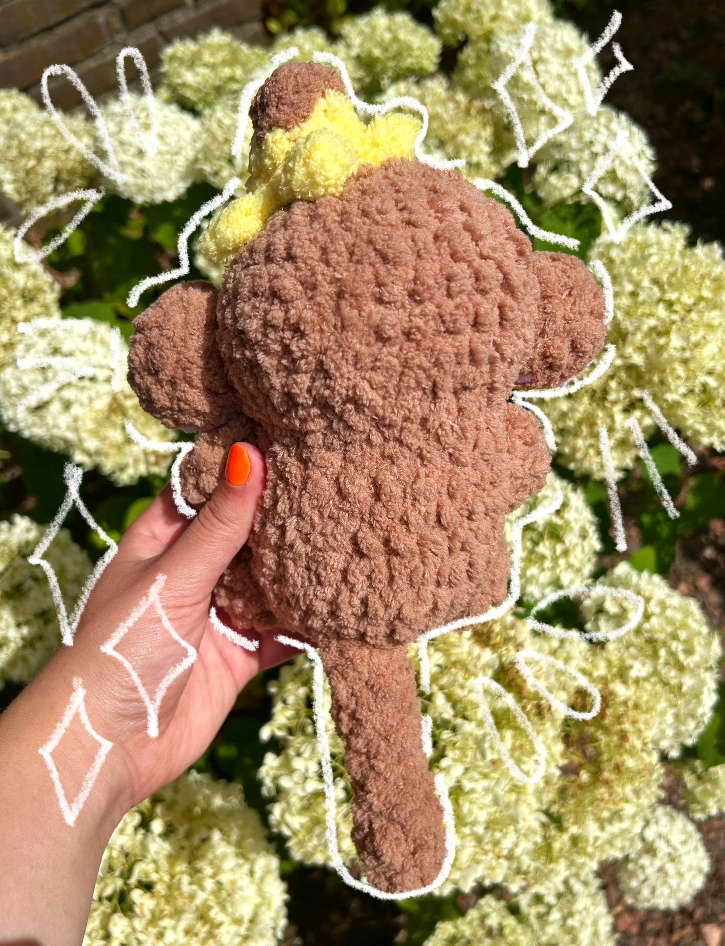 CROCHET BANANA MONKEY PLUSHIE