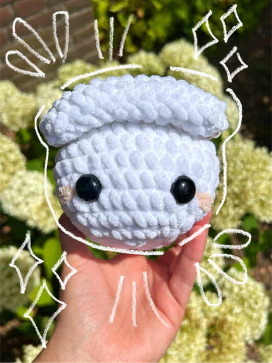 CROCHET NIGIRI SHRIMP PLUSHIE