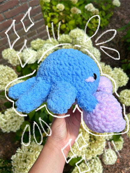 CROCHET CITRUS CRAB PLUSHIE
