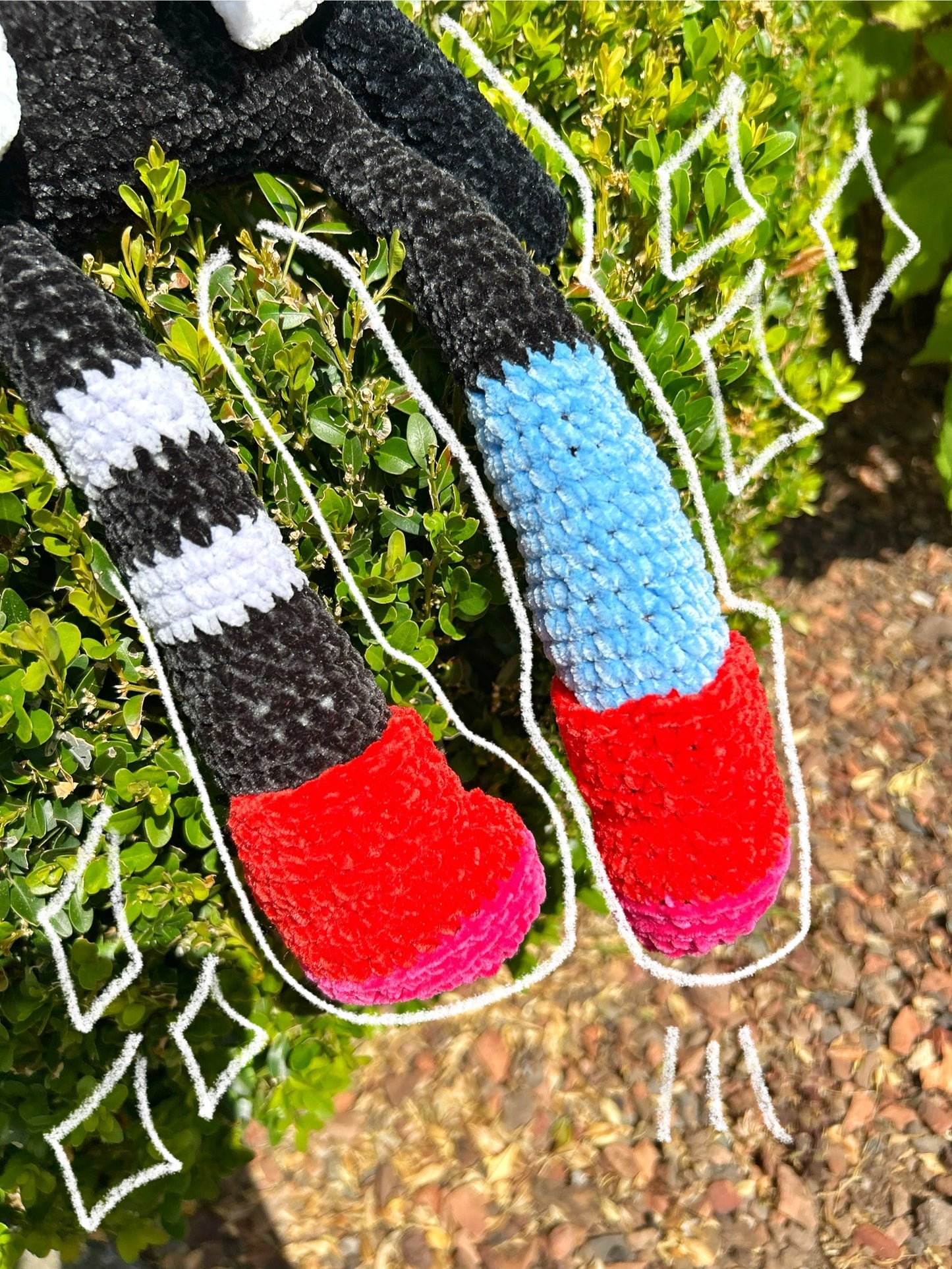 CROCHET SMOKING CAT PLUSHIE