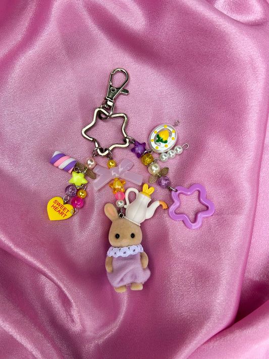 SYLVANIAN FAMILIES TEA TIME 2 KEYCHAIN