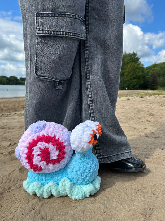 CROCHET GARY SNAIL PLUSHIE