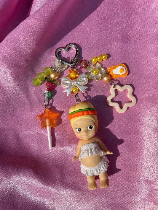 CHICKEN SANDWICH SONNY ANGEL KEYCHAIN