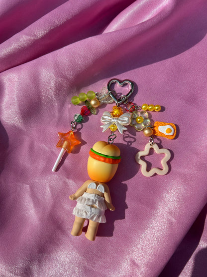 CHICKEN SANDWICH SONNY ANGEL KEYCHAIN