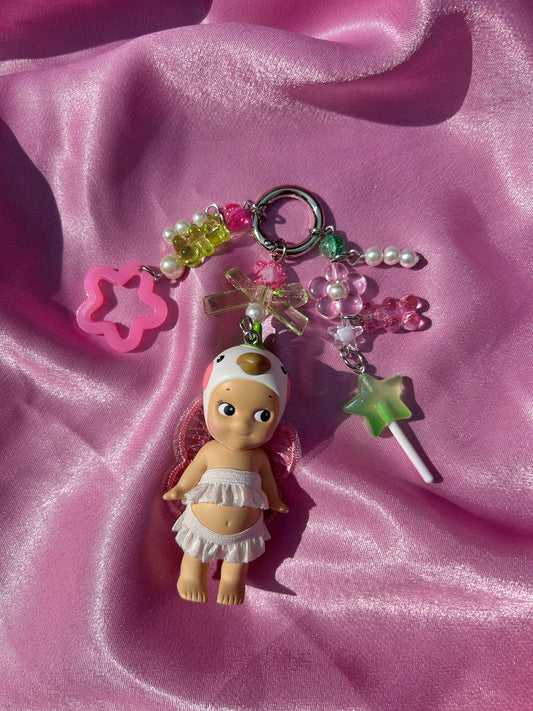PARROT SONNY ANGEL KEYCHAIN