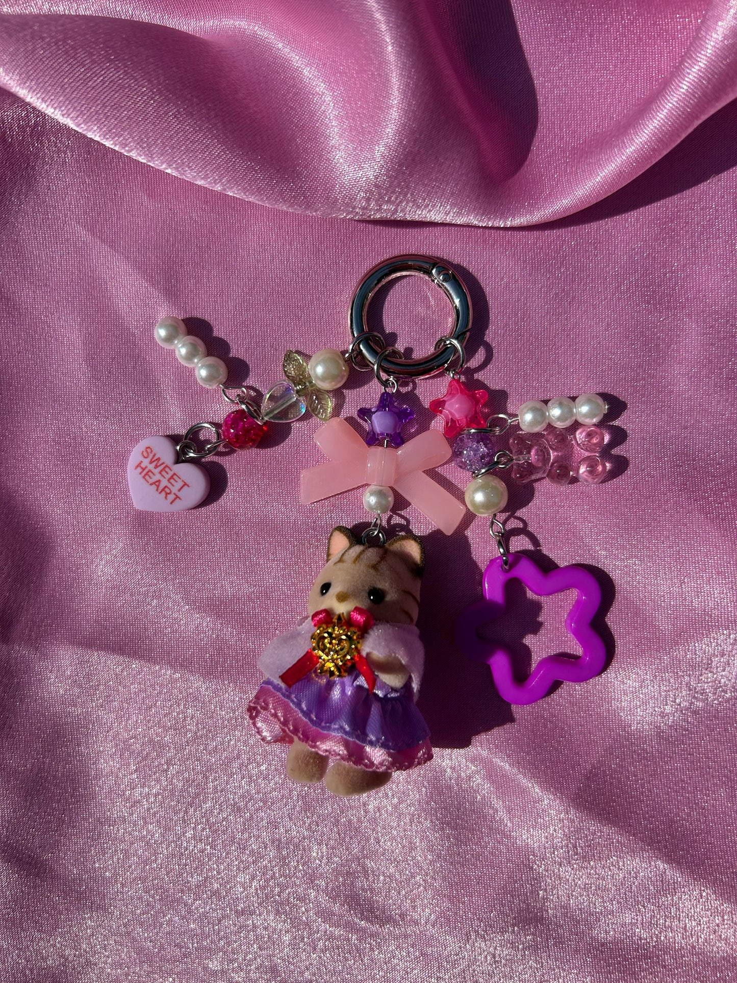 PRINCESS 3 SYLVANIAN FAMILIES KEYCHAIN