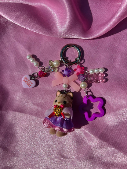 PRINCESS 3 SYLVANIAN FAMILIES KEYCHAIN