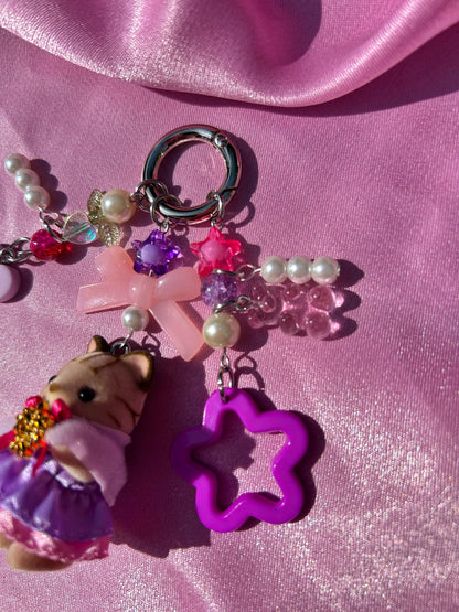PRINCESS 3 SYLVANIAN FAMILIES KEYCHAIN