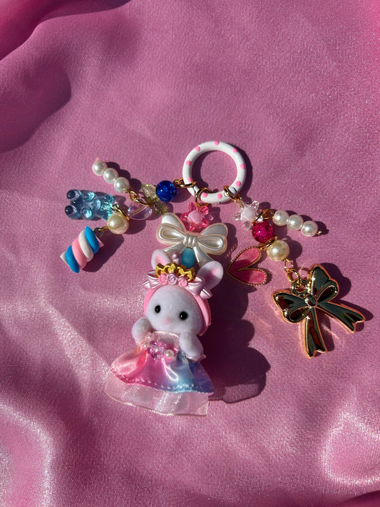 PRINCESS 4 SYLVANIAN FAMILIES KEYCHAIN