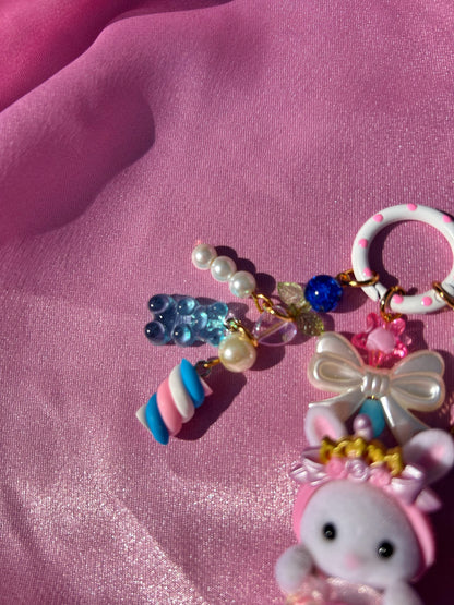 PRINCESS 4 SYLVANIAN FAMILIES KEYCHAIN