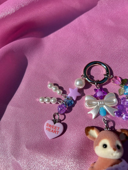 BABY DEER SYLVANIAN FAMILIES KEYCHAIN