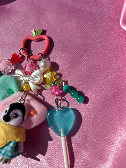 ICECREAM PENGUIN SYLVANIAN FAMILIES KEYCHAIN