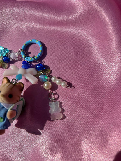 SCHOOL FRIENDS SQUIRREL SYLVANIAN FAMILIES KEYCHAIN
