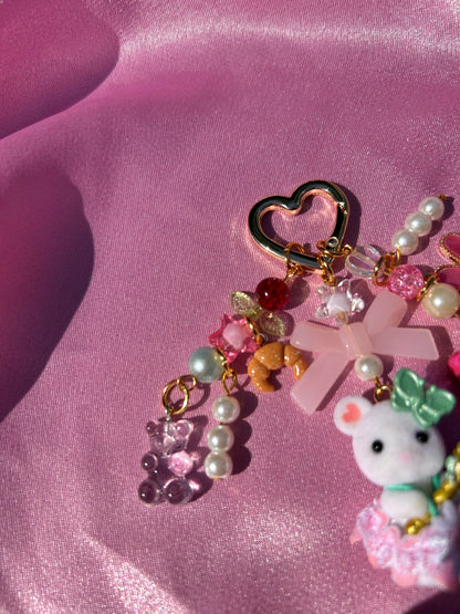 PRINCESS 5 SYLVANIAN FAMILIES KEYCHAIN