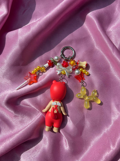 DINOSAUR SONNY ANGEL KEYCHAIN