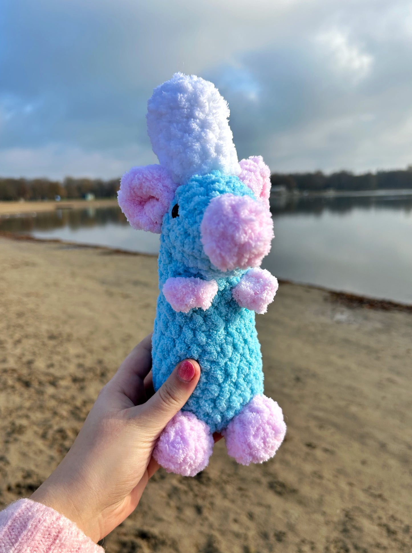 CROCHET CHEF RAT PLUSHIE