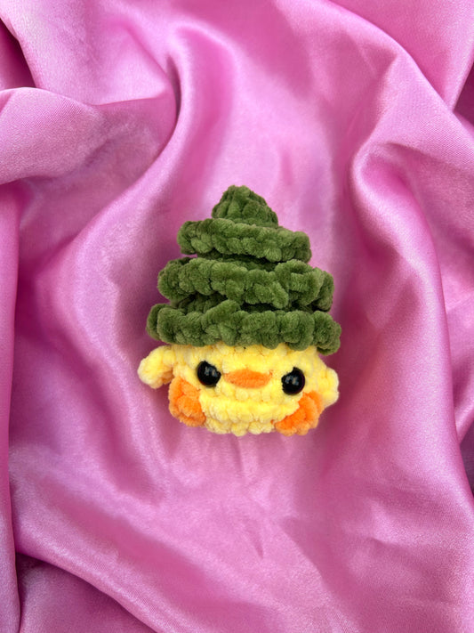 CROCHET CHRISTMAS TREE CHICK PLUSHIE