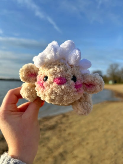 CROCHET LAMB PLUSHIE