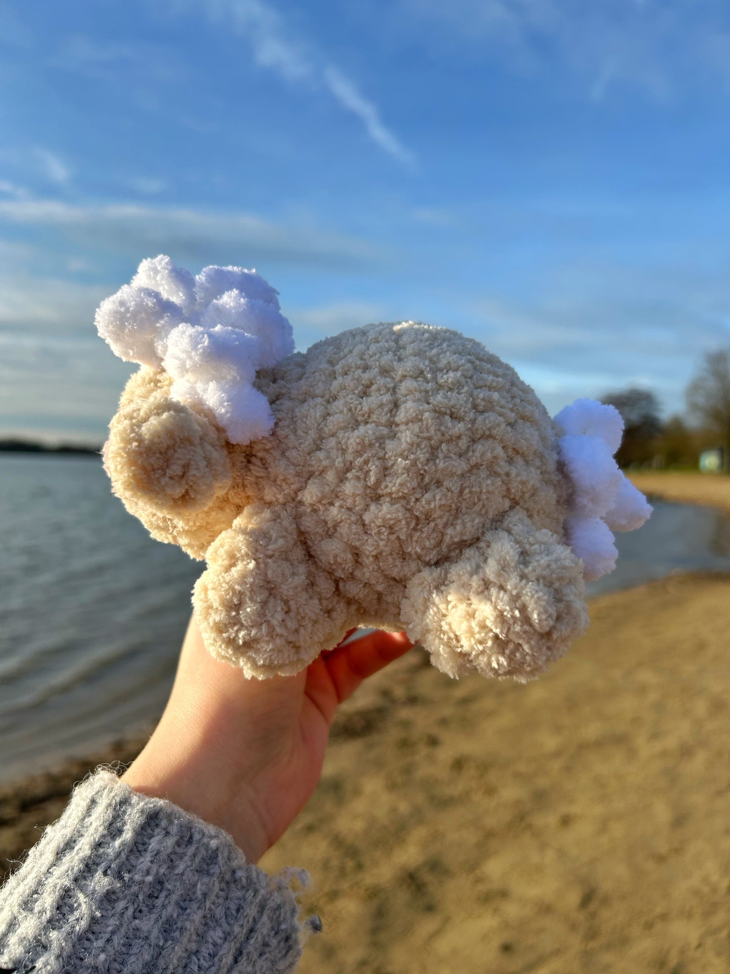 CROCHET LAMB PLUSHIE