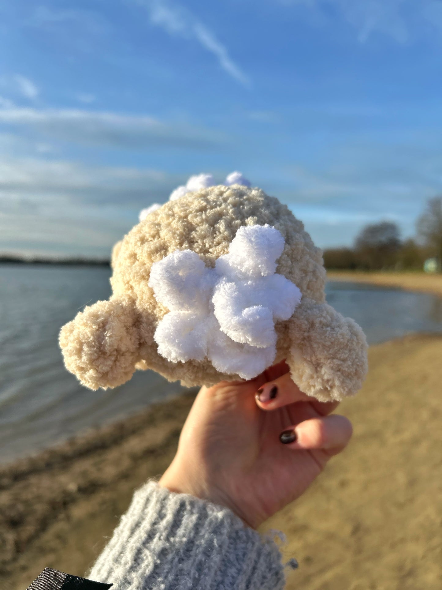 CROCHET LAMB PLUSHIE