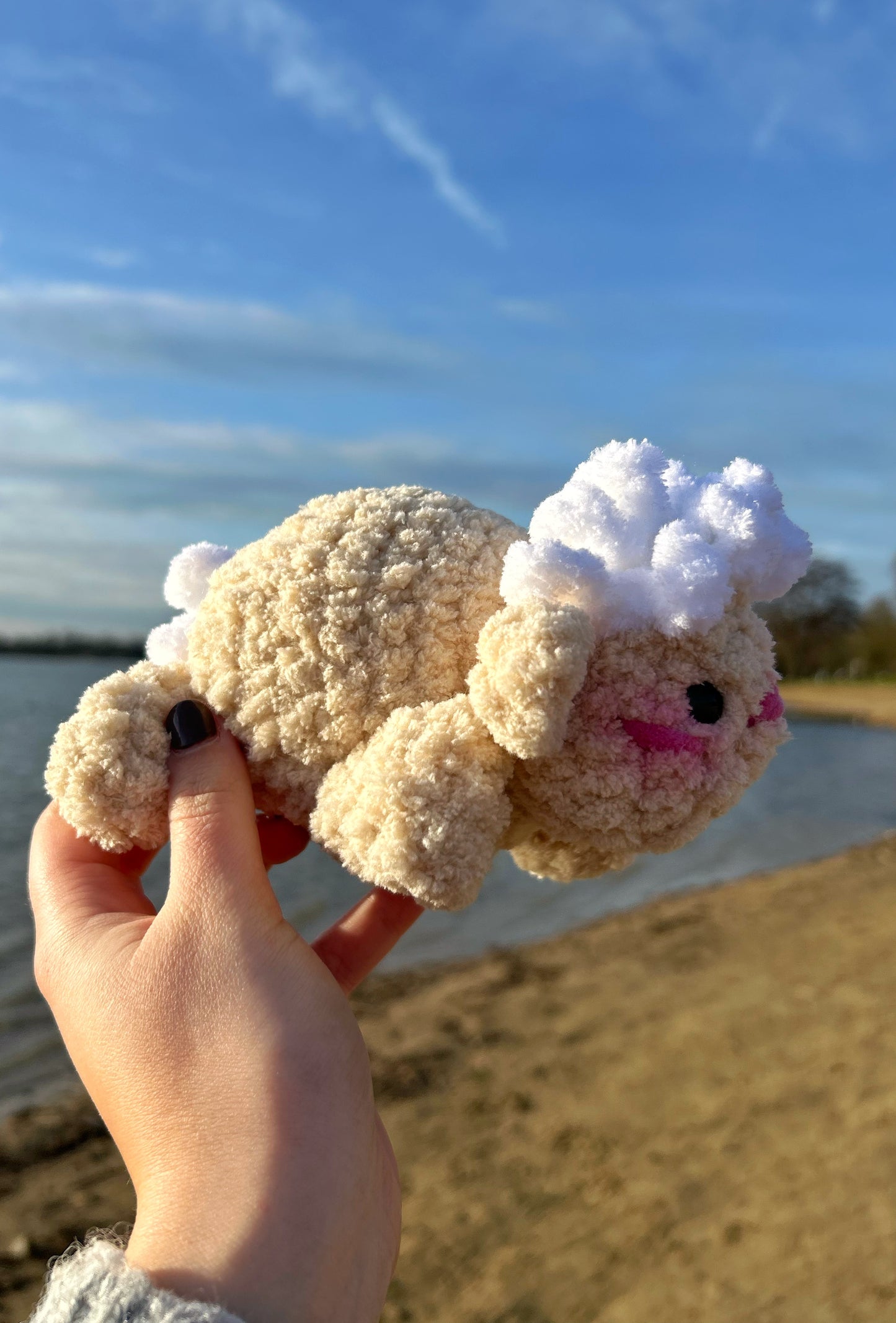 CROCHET LAMB PLUSHIE