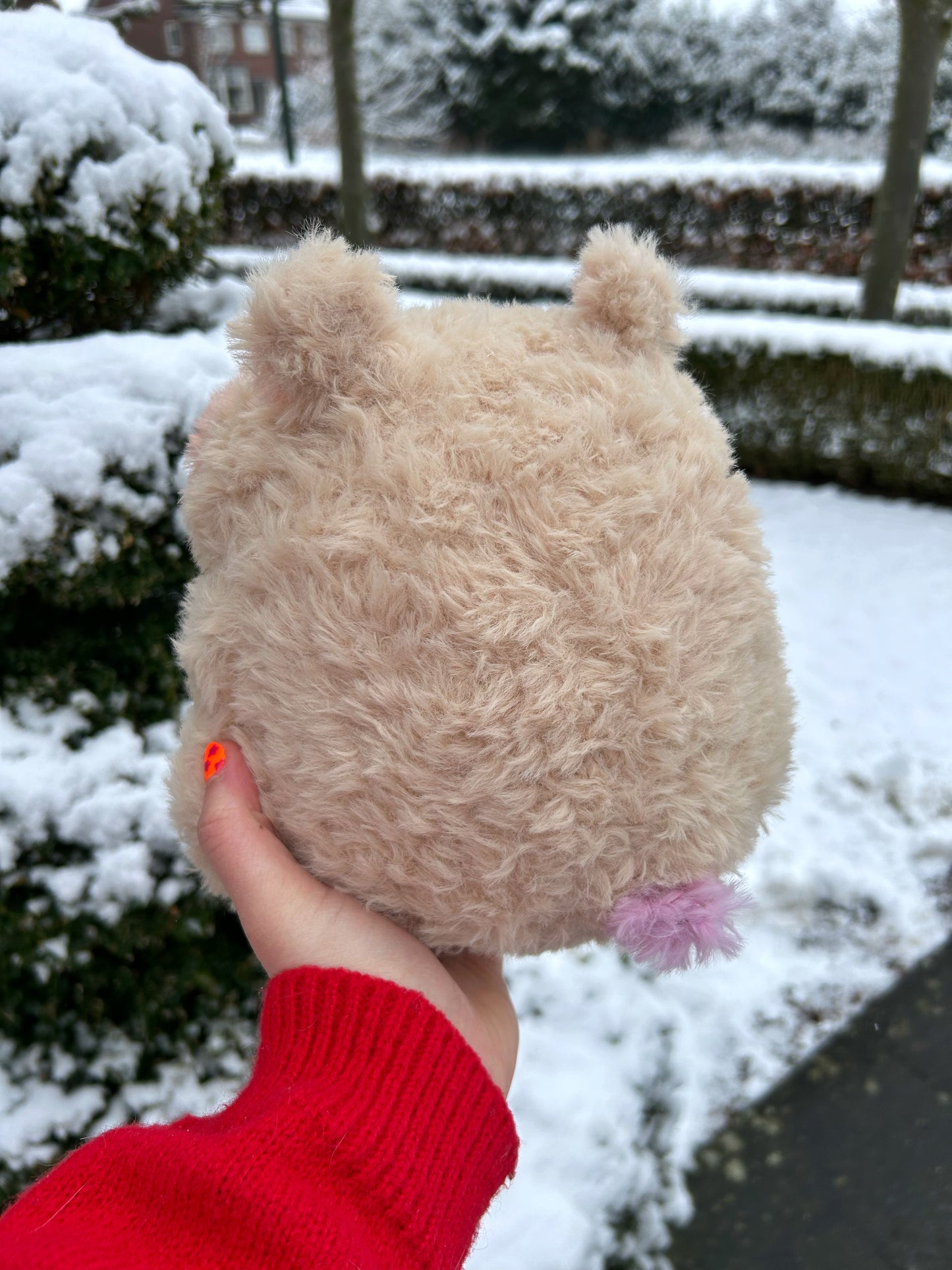 CROCHET FLUFFY HAMSTER PLUSHIE