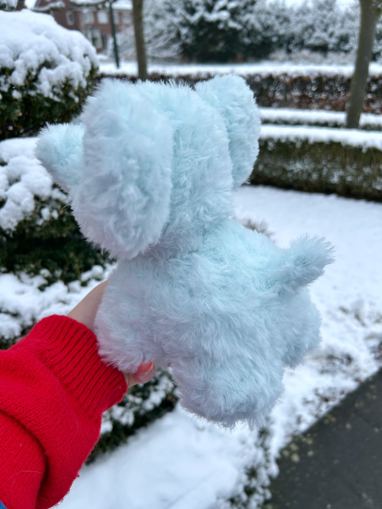 CROCHET BLUE ELEPHANT PLUSHIE