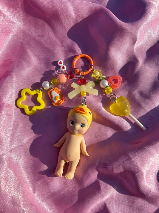 DUCK SONNY ANGEL KEYCHAIN