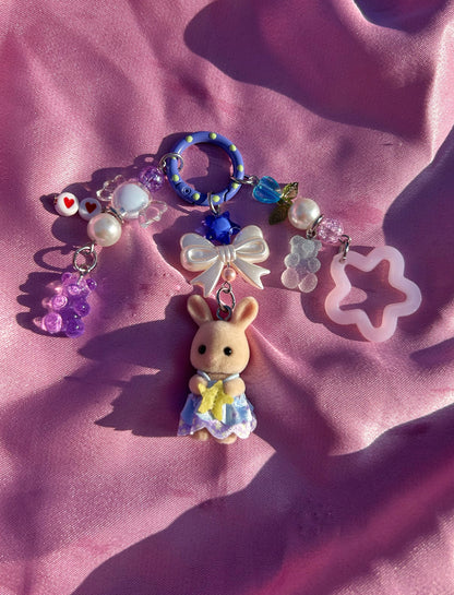 SYLVANIAN FAMILIES PRINCESS BUNNY SMALL KEYCHAIN