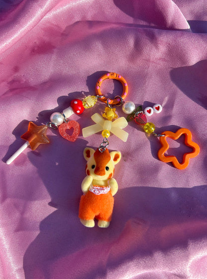 SYLVANIAN FAMILIES GIRAFFE KEYCHAIN