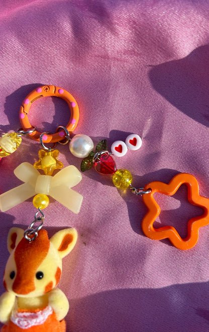 SYLVANIAN FAMILIES GIRAFFE KEYCHAIN