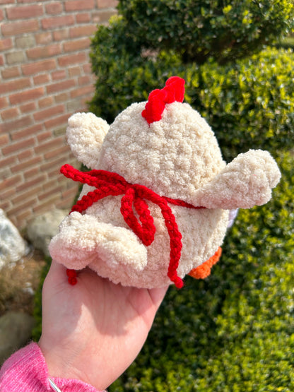CROCHET EASTER CHICKEN PLUSHIE