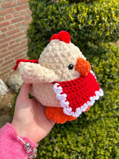 CROCHET EASTER CHICKEN PLUSHIE