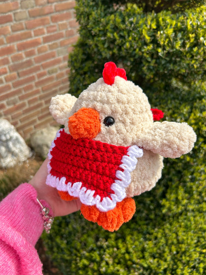 CROCHET EASTER CHICKEN PLUSHIE